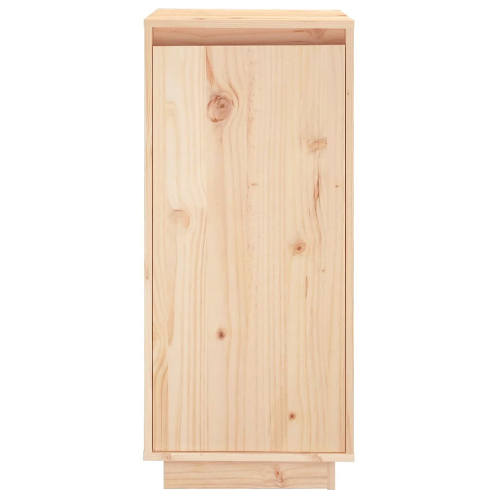 Shoe cabinet 35x35x80 cm solid pine wood