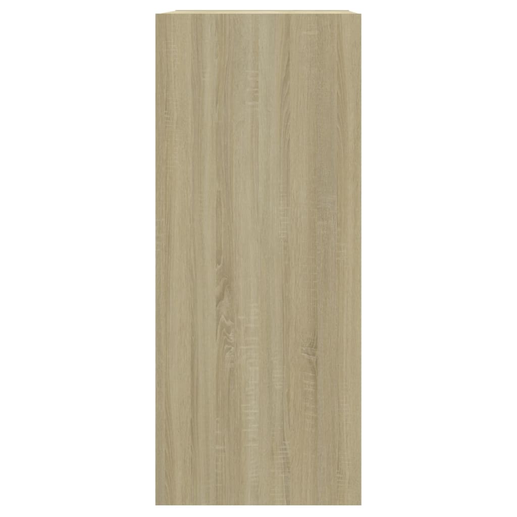 Bibliothèque/séparateur de pièce Chêne Sonoma 40x30x72 cm