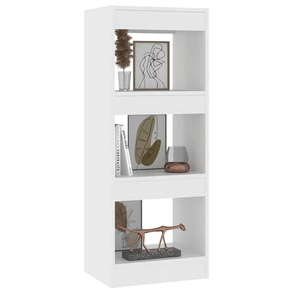 Bücherregal/Raumteiler Weiß 40x30x103 cm Holzwerkstoff