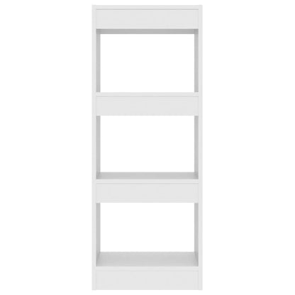 Bücherregal/Raumteiler Weiß 40x30x103 cm Holzwerkstoff