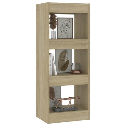 Bücherregal/Raumteiler Sonoma-Eiche 40x30x103 cm Holzwerkstoff