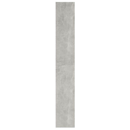 Bücherregal/Raumteiler Betongrau 40x30x198 cm