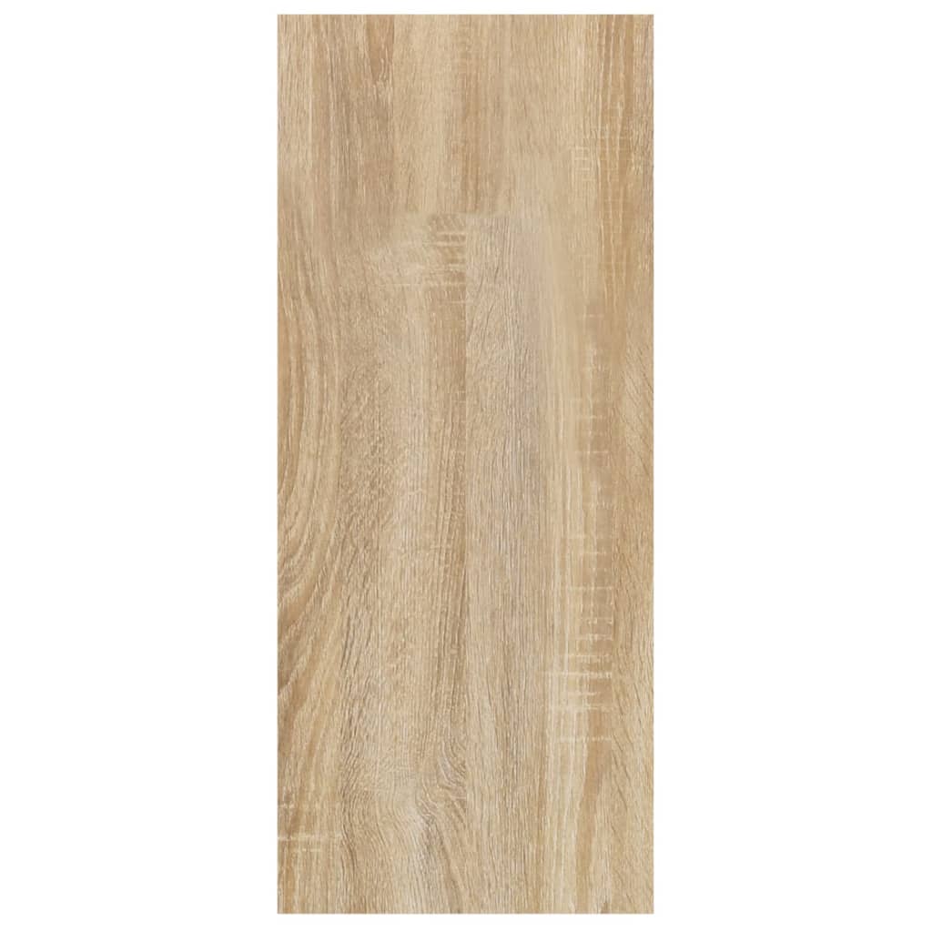 Bibliothèque/séparateur de pièce en chêne Sonoma 60x30x72 cm