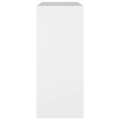 Bücherregal/Raumteiler Weiß 80x30x72 cm