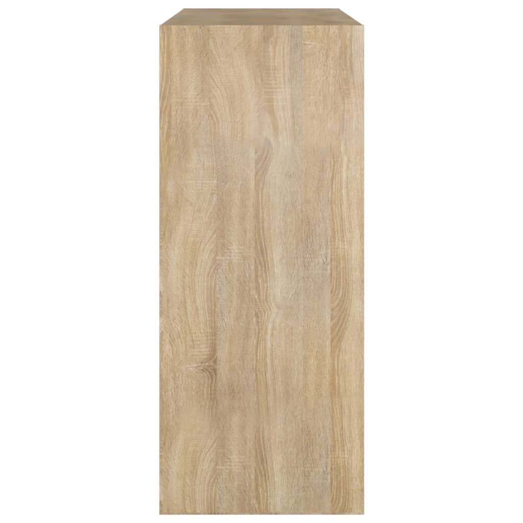 Bibliothèque/séparateur de pièce Chêne Sonoma 80x30x72 cm