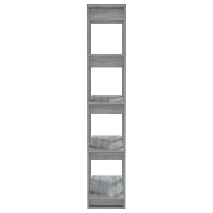 Bücherregal/Raumteiler Grau Sonoma 80x30x160 cm Holzwerkstoff