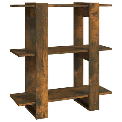 Bücherregal/Raumteiler Räuchereiche 80x30x87 cm