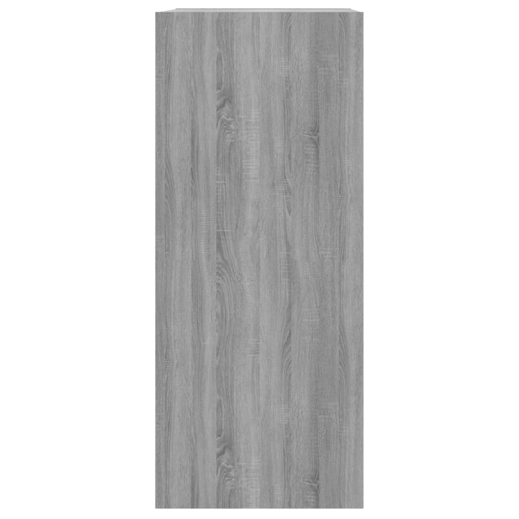 Bibliothèque/Séparateur de pièce Gris Sonoma 40x30x72 cm