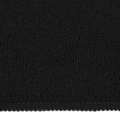 Antirutsch Stufenmatten 15 Stk. 60x25 cm Schwarz Rechteckig
