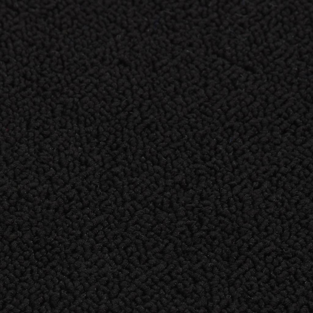 Antirutsch Stufenmatten 15 Stk. 75x20 cm Schwarz Rechteckig