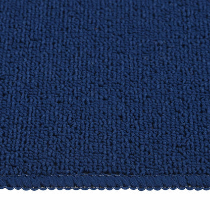 Antirutsch Stufenmatten 15 Stk. 60x25 cm Marineblau Rechteckig