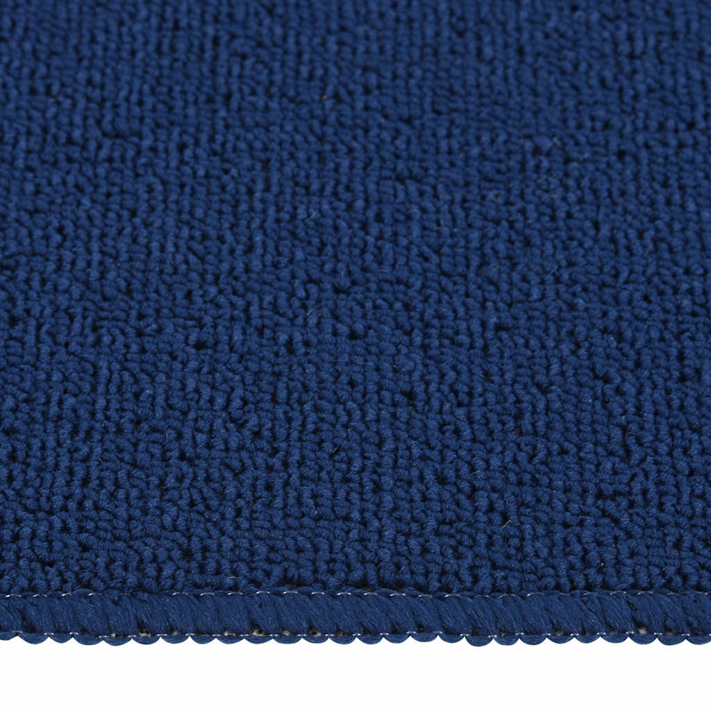 Antirutsch Stufenmatten 15 Stk. 75x20 cm Marineblau Rechteckig