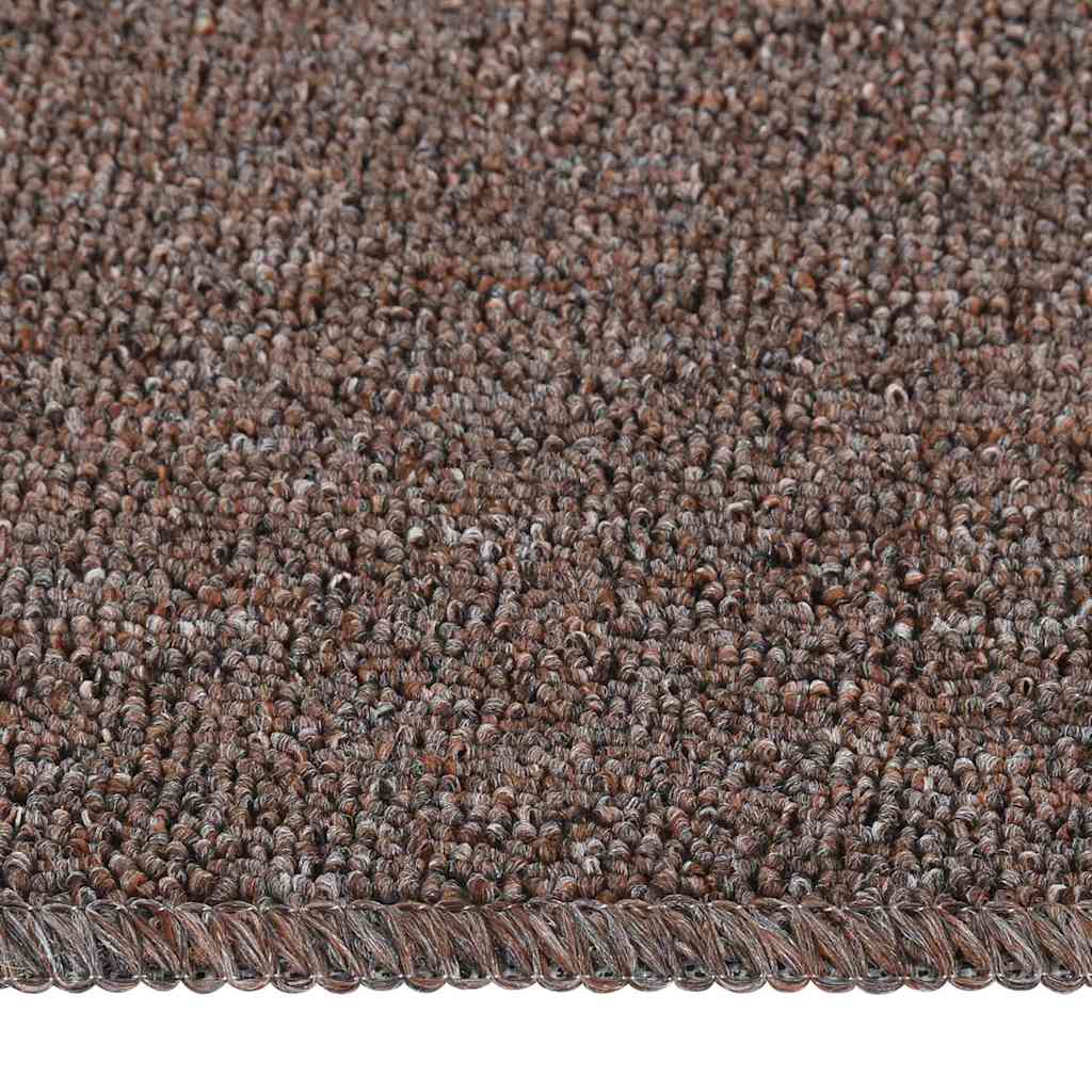 Antirutsch Stufenmatten 15 Stk. 60x25 cm Braun Rechteckig