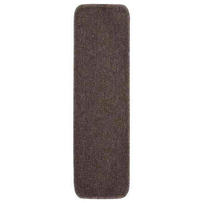 Antirutsch Stufenmatten 15 Stk. 75x20 cm Braun Rechteckig