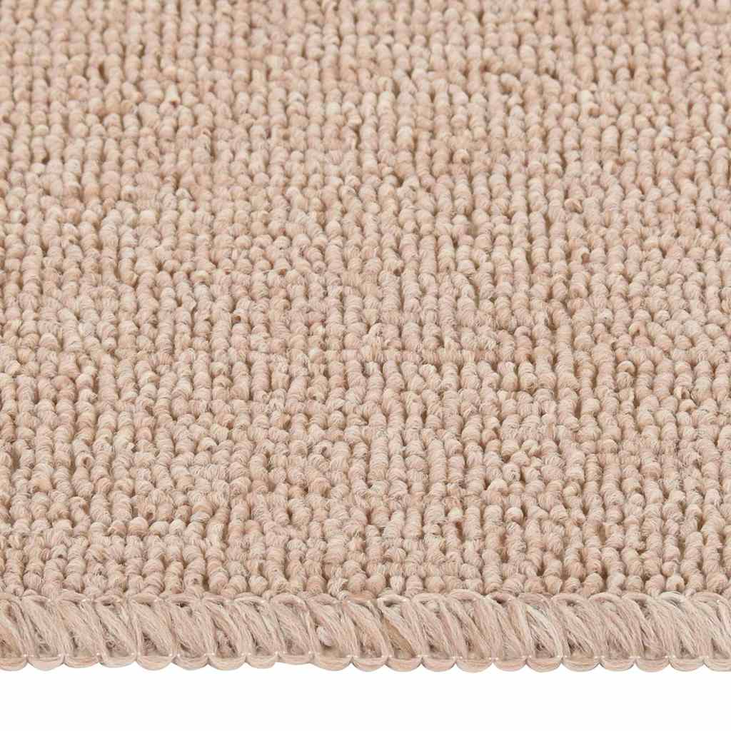 Antirutsch Stufenmatten 15 Stk. 60x25 cm Beige Rechteckig