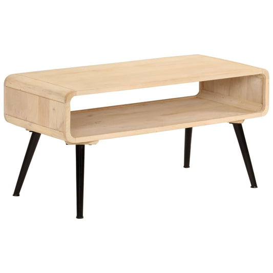 Table basse 95x40x45 cm en bois de manguier massif