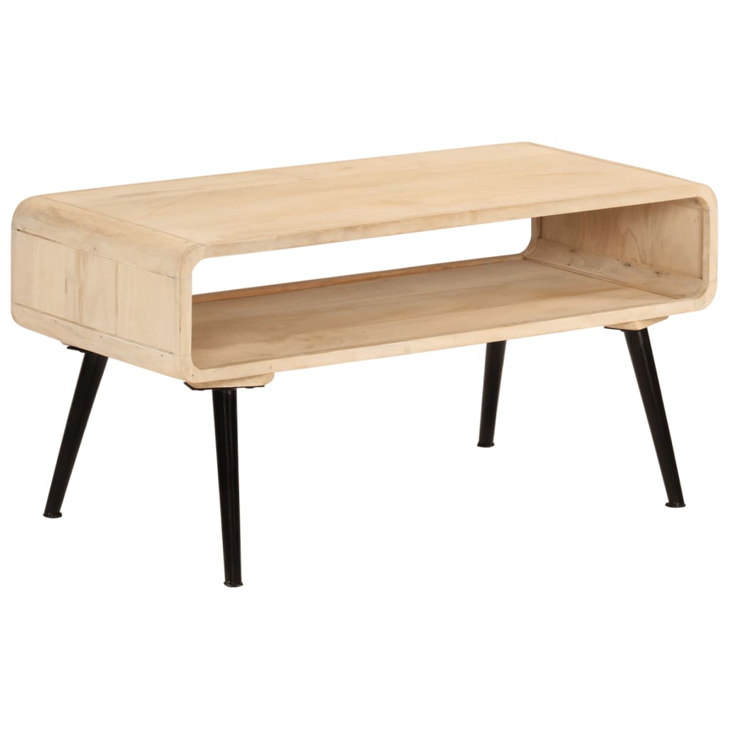 Table basse 95x40x45 cm en bois de manguier massif