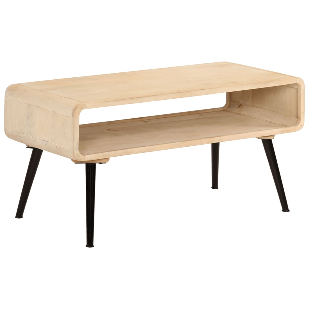 Table basse 95x40x45 cm en bois de manguier massif