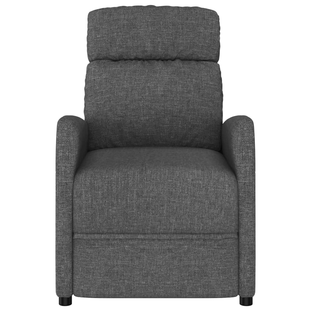 Relaxsessel Dunkelgrau Stoff