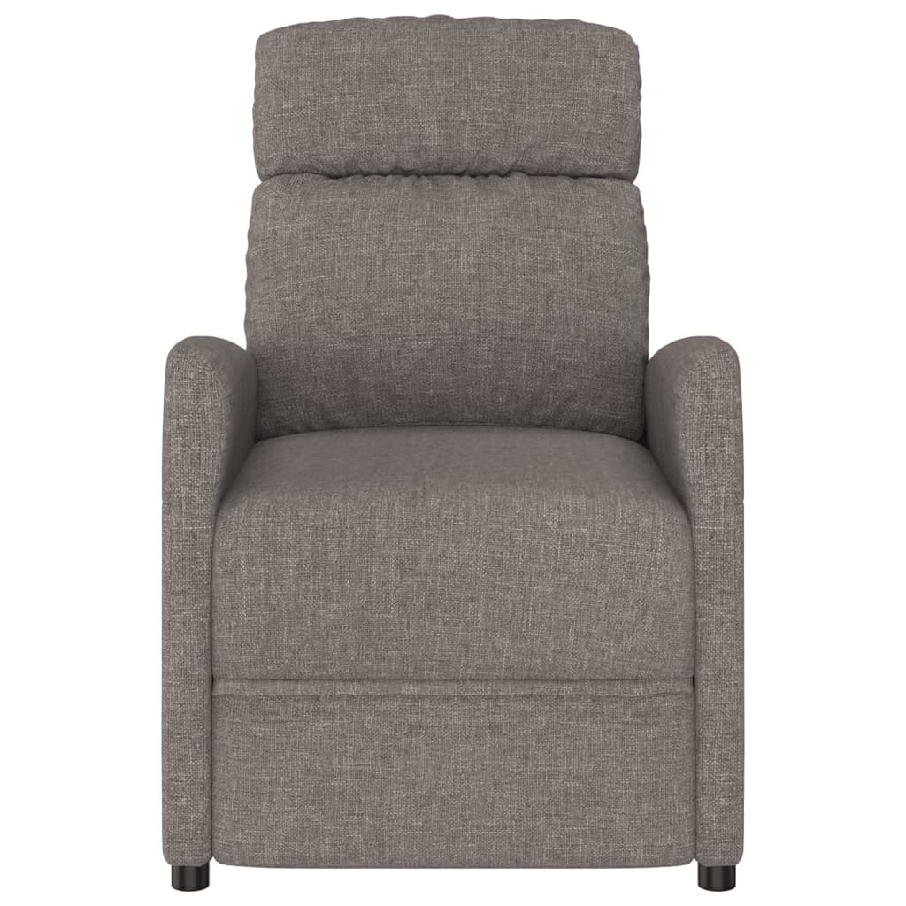 Relaxsessel Taupe Stoff