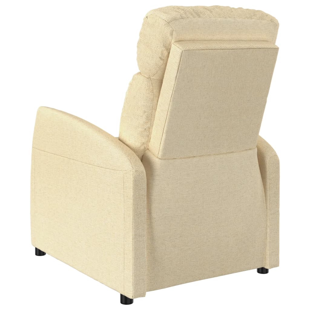 Relaxsessel Creme Stoff