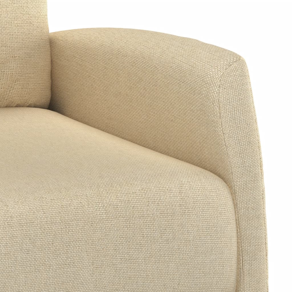 Relaxsessel Creme Stoff