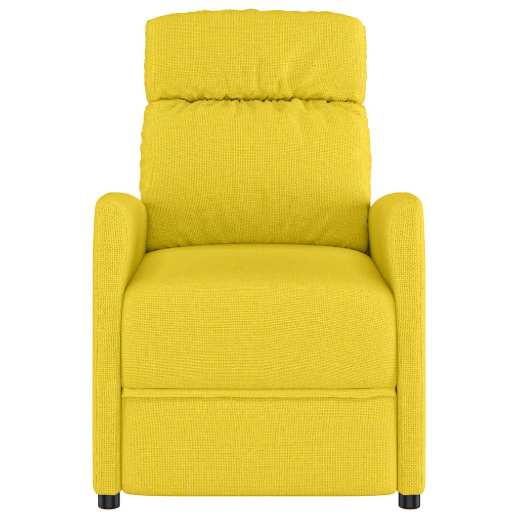 Relaxsessel Hellgelb Stoff