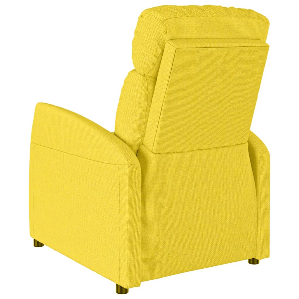 Relaxsessel Hellgelb Stoff