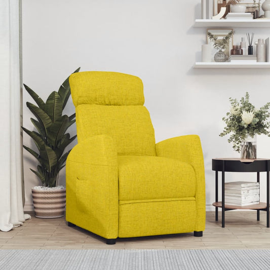 Relaxsessel Hellgelb Stoff
