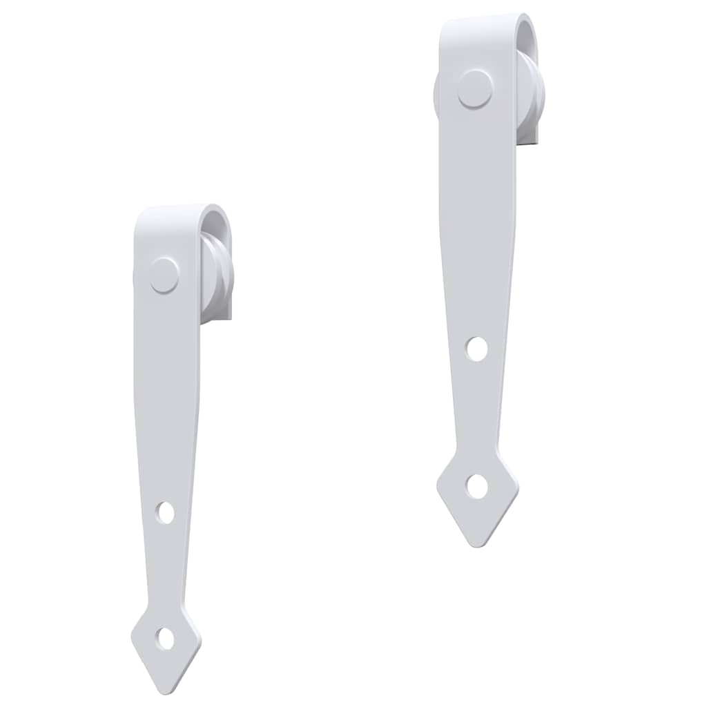 Mini Schiebetürbeschlag Set für Schranktüren Carbonstahl 152 cm