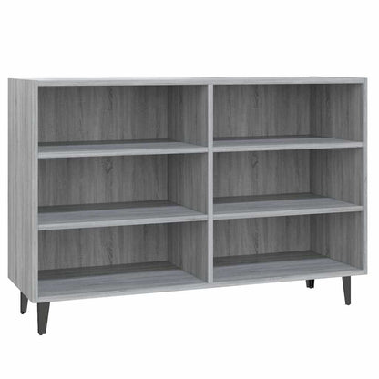 Sideboard Grau Sonoma 103,5x35x70 cm Holzwerkstoff