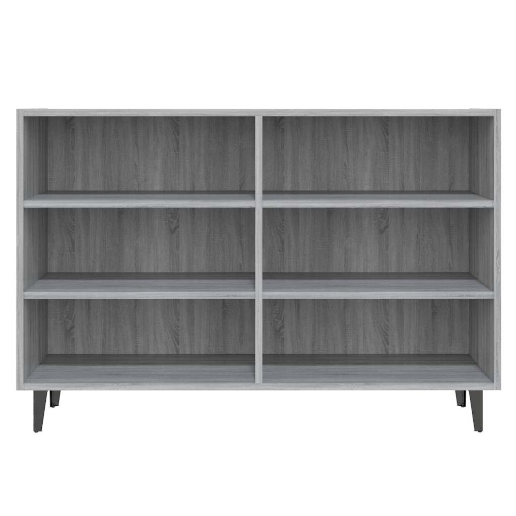 Sideboard Grau Sonoma 103,5x35x70 cm Holzwerkstoff