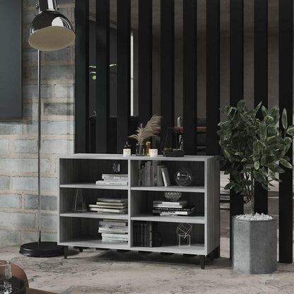 Sideboard Grau Sonoma 103,5x35x70 cm Holzwerkstoff