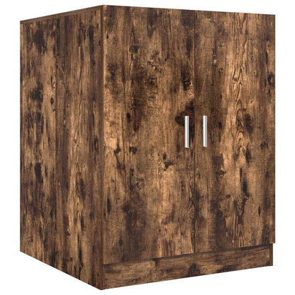 Waschmaschinenschrank Räuchereiche 71x71,5x91,5 cm
