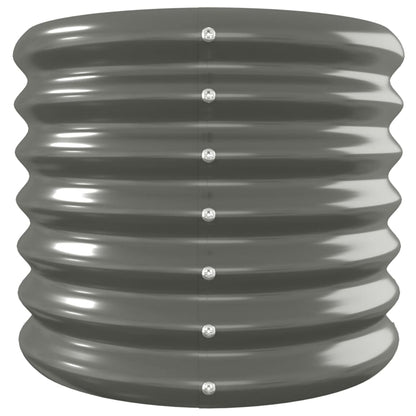 Hochbeet Verzinkter Stahl 260x40x36 cm Grau
