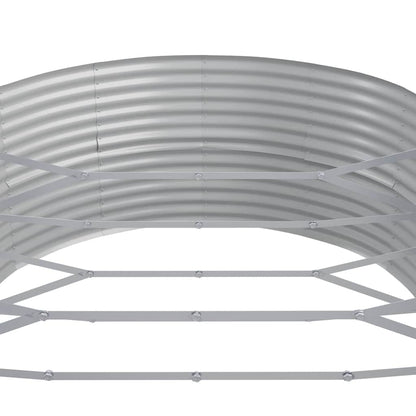 Hochbeet Verzinkter Stahl 544x100x36 cm Anthrazit
