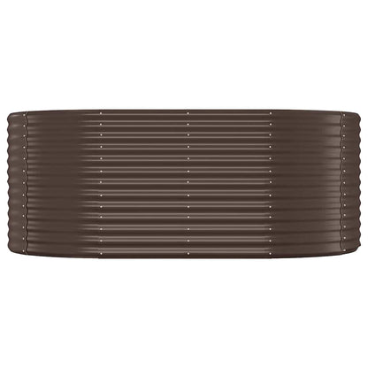 Hochbeet Verzinkter Stahl 175x100x68 cm Braun