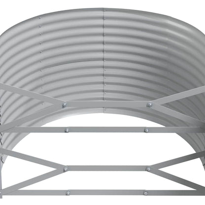 Hochbeet Verzinkter Stahl 175x100x68 cm Braun