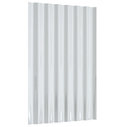Dachpaneele 36 Stk. Verzinkter Stahl Grün 60x36 cm