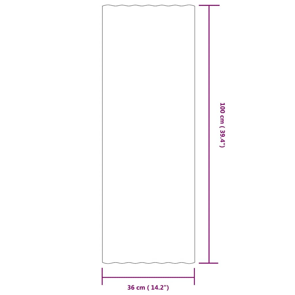 Dachpaneele 12 Stk Verzinkter Stahl Anthrazit 100x36cm