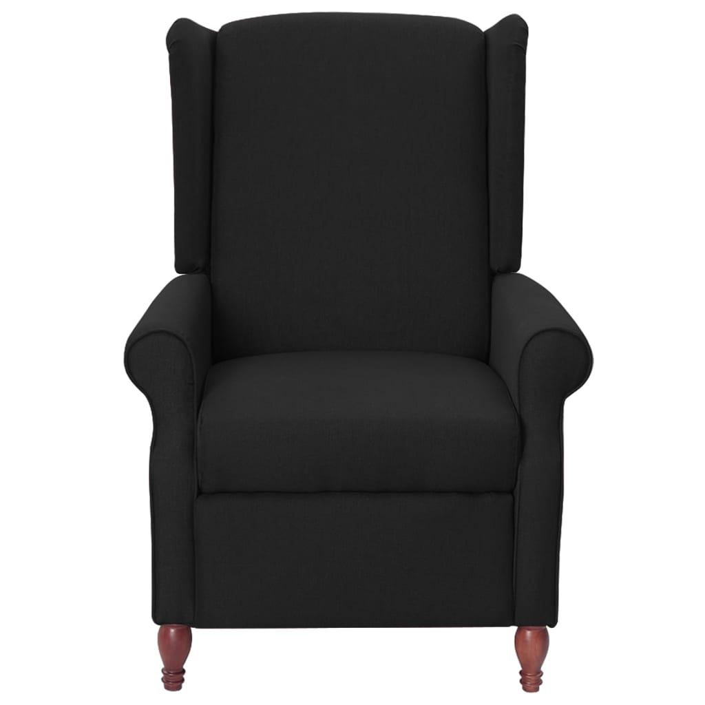 Relaxsessel Schwarz Stoff