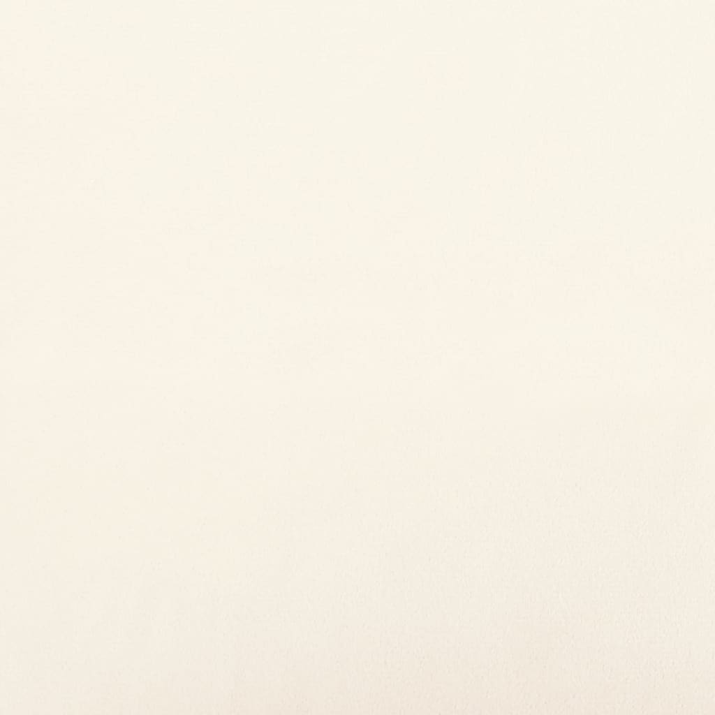 Ohrensessel Beige Mikrofasergewebe
