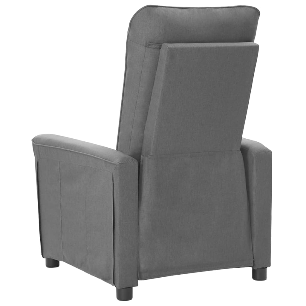 Relaxsessel Hellgrau Stoff