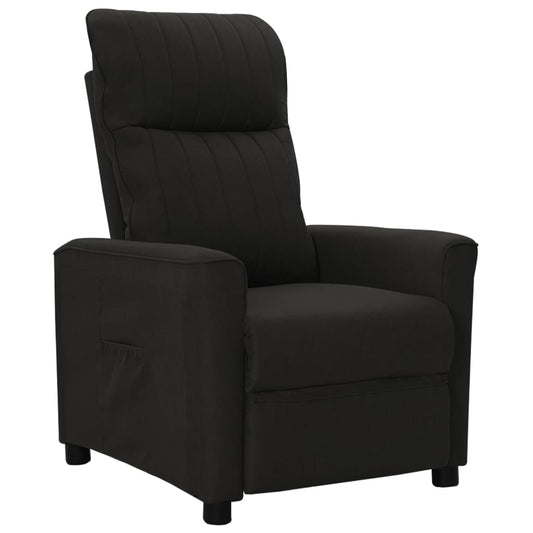 Relaxsessel Schwarz Stoff