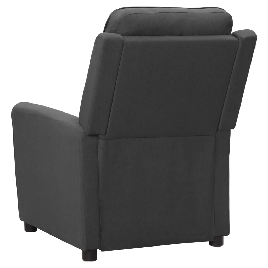 Relaxsessel Dunkelgrau Stoff