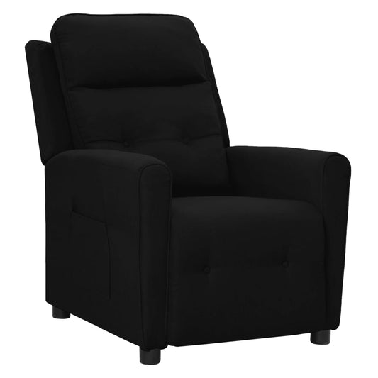 Relaxsessel Schwarz Stoff