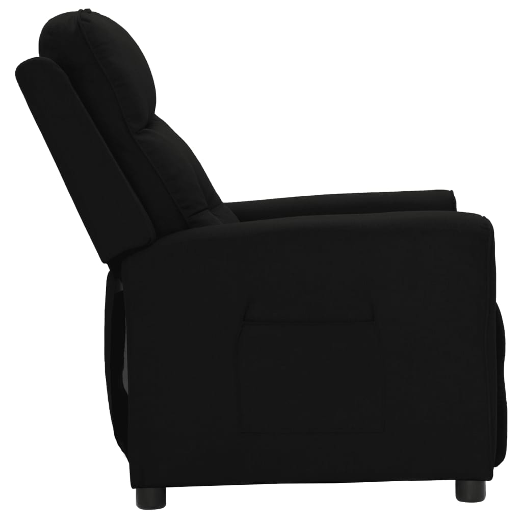 Relaxsessel Schwarz Stoff
