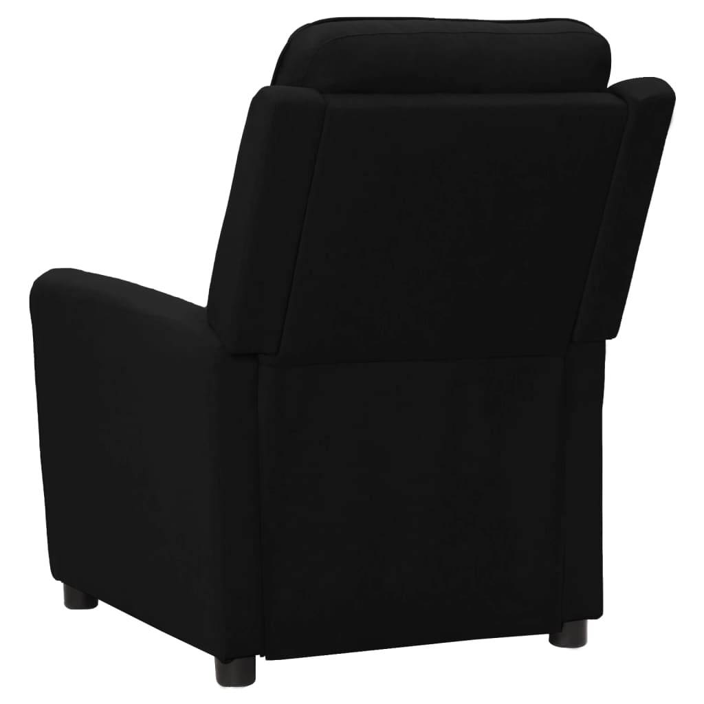 Relaxsessel Schwarz Stoff