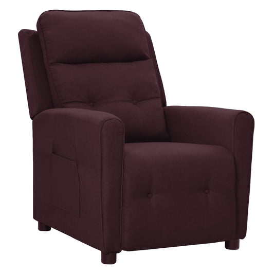 Relaxsessel Lila Stoff