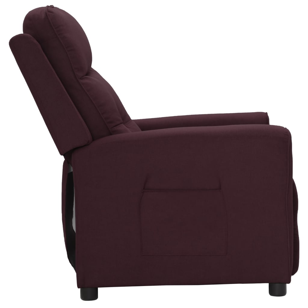 Relaxsessel Lila Stoff